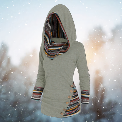 Emma | Stijlvolle tribal hoodie