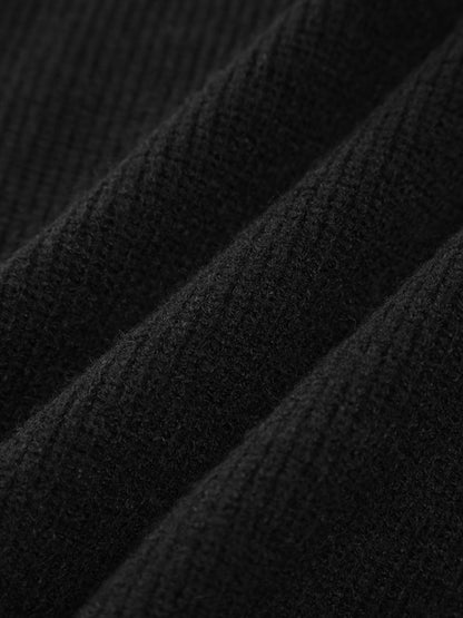 BEAUVOGUE - Oversized Sweater met Mock Hals