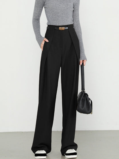 BEAUVOGUE - Middle Waist Dames Broek