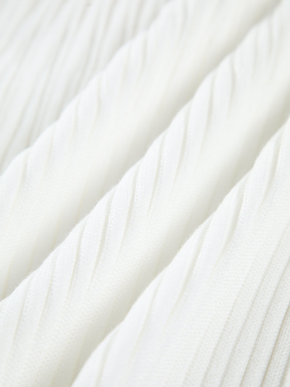 BEAUVOGUE - Effen gebreide top met korte mouwen