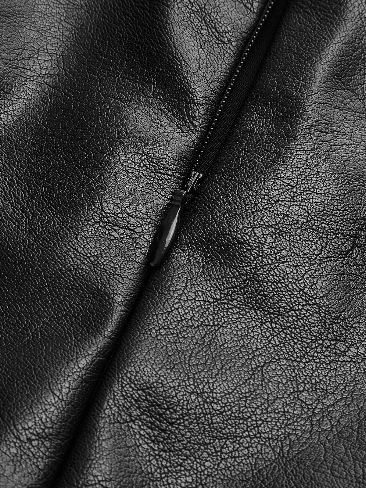 BEAUVOGUE - Asymmetrische patchwork chiffon geplooide midi-rok