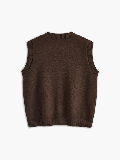 BEAUVOUGE - Casual Button Up Sweater