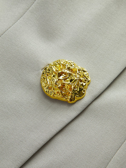 BEAUVOGUE - Knoop Split Mouwloze Broek Set