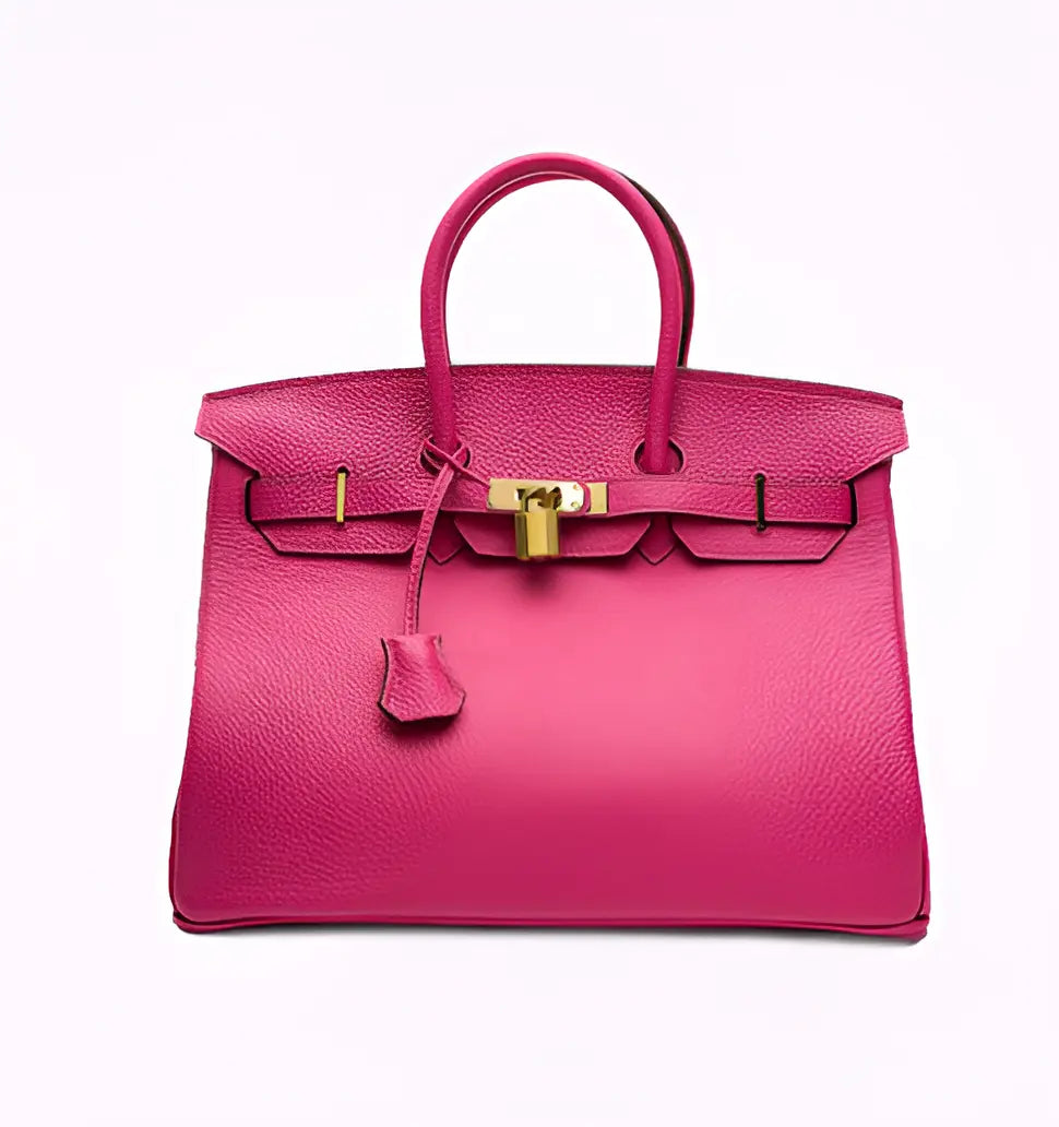 Adeline  | elegante grote handtas met lycheepatroon