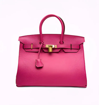 Adeline  | elegante grote handtas met lycheepatroon