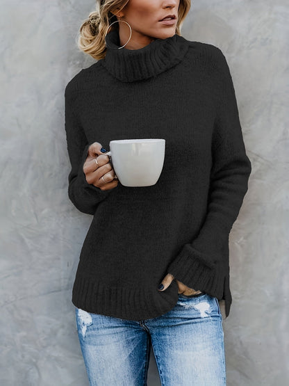 Beaumont Coltrui | Oversized warm gebreide wollen trui dames voor de winter