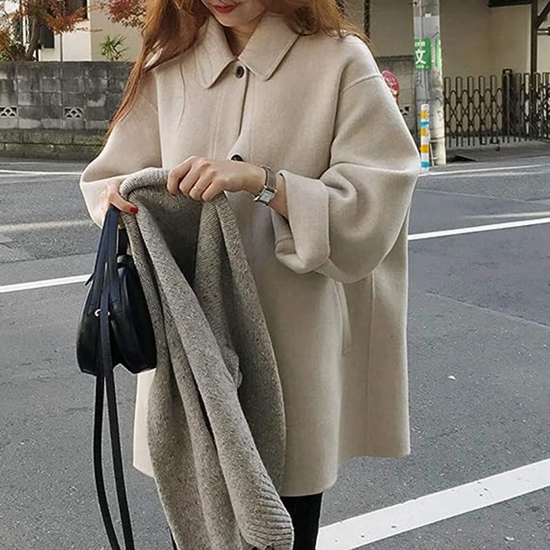 Lauren Wool Jacket | Trendy half lange damesjas voor de winter