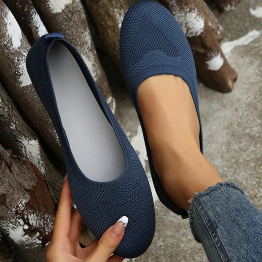 Cassidie - Ademende orthopedische schoenen met lage hak en correctiefunctie