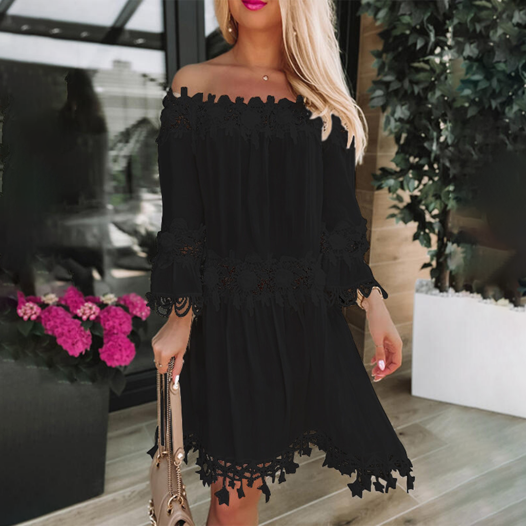 Lisa - Elegante Zomerjurk van Kant voor Vrouwen