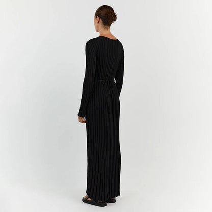 Ginevra™ - Gebreide maxi jurk