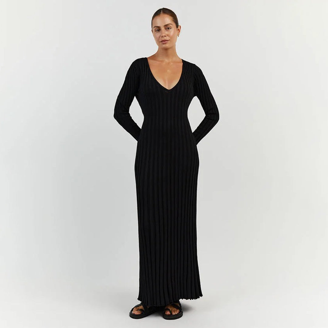 Ginevra™ - Gebreide maxi jurk