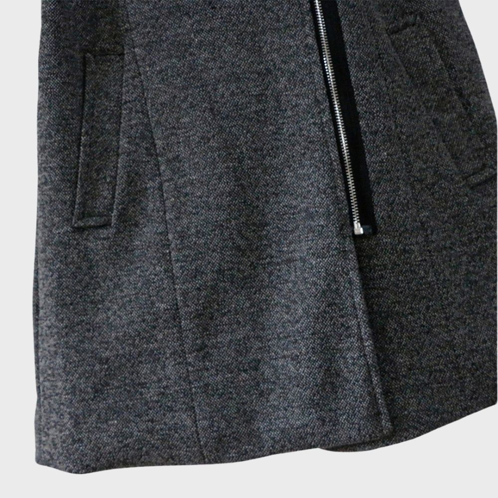 Lange winterjas met capuchon voor dames