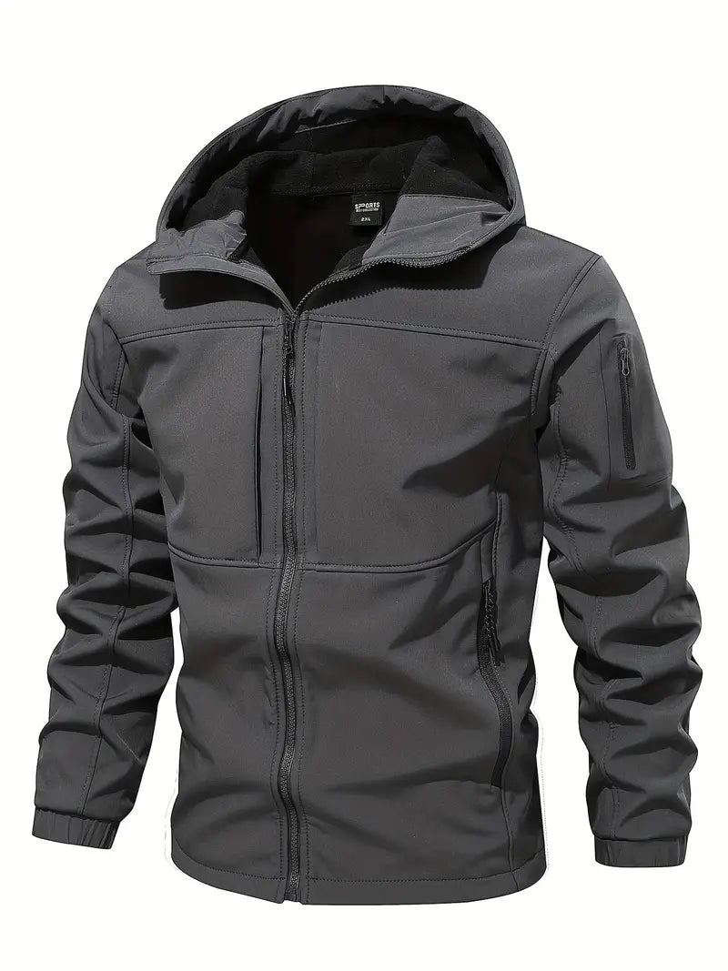 CARLO - Casual capuchon jas voor mannen