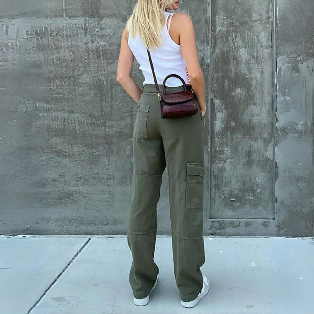 Sierra - Relaxte cargo broek voor dames