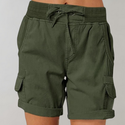 Lavona - Verhoogde shorts met hoge taille voor dames
