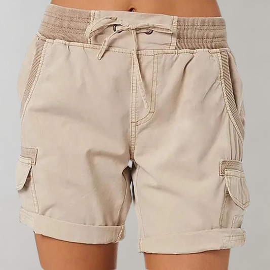 Lavona - Verhoogde shorts met hoge taille voor dames