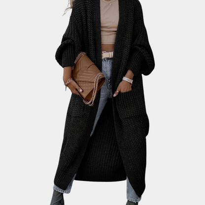 ModeParisienne® Penny - Gebreid lang damesvest