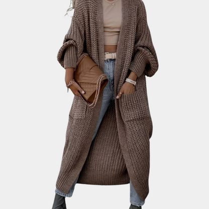 ModeParisienne® Penny - Gebreid lang damesvest