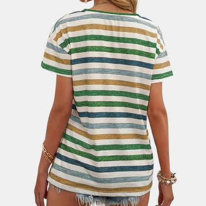 Oney - Casual dames-T-shirt met stokjes