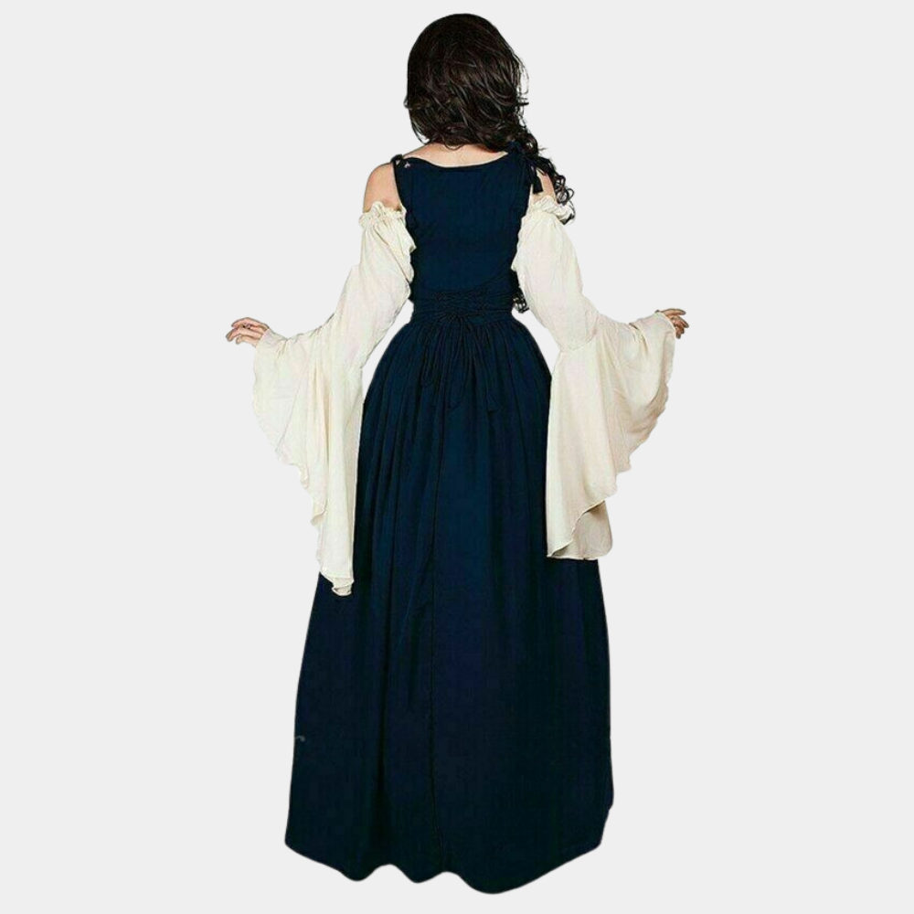 Blanche - Vintage Geïnspireerde Oktoberfest Maxi Jurk