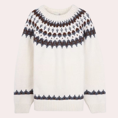 Warme gebreide trui voor heren