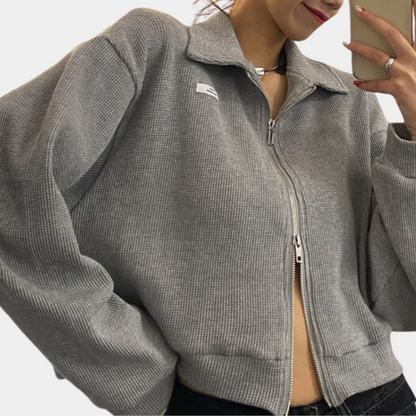 Alena | kort damesjack met rits