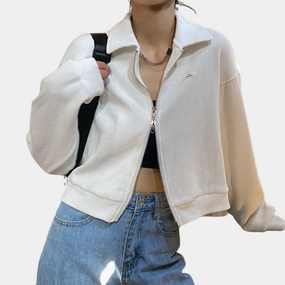 Alena | kort damesjack met rits