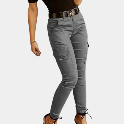 Tilda | Dames casual cargo jeans