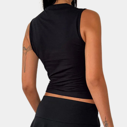 Rozalia | Klassieke damestop met lint