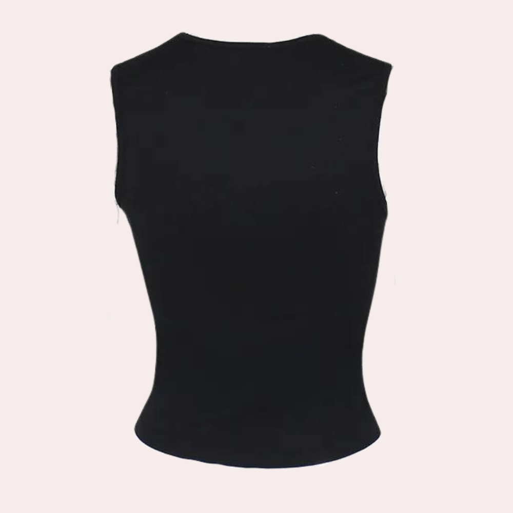 Rozalia | Klassieke damestop met lint