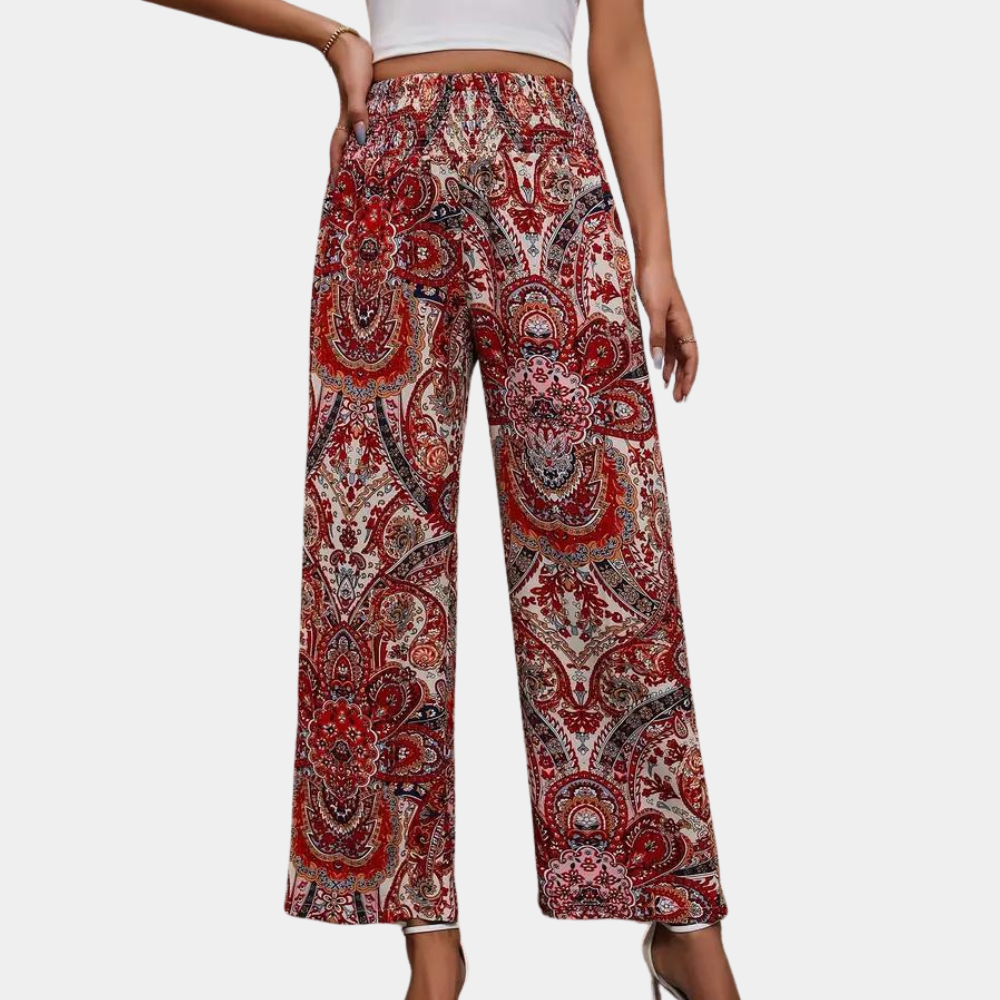 Kleurrijke vintage broek - Aliyah