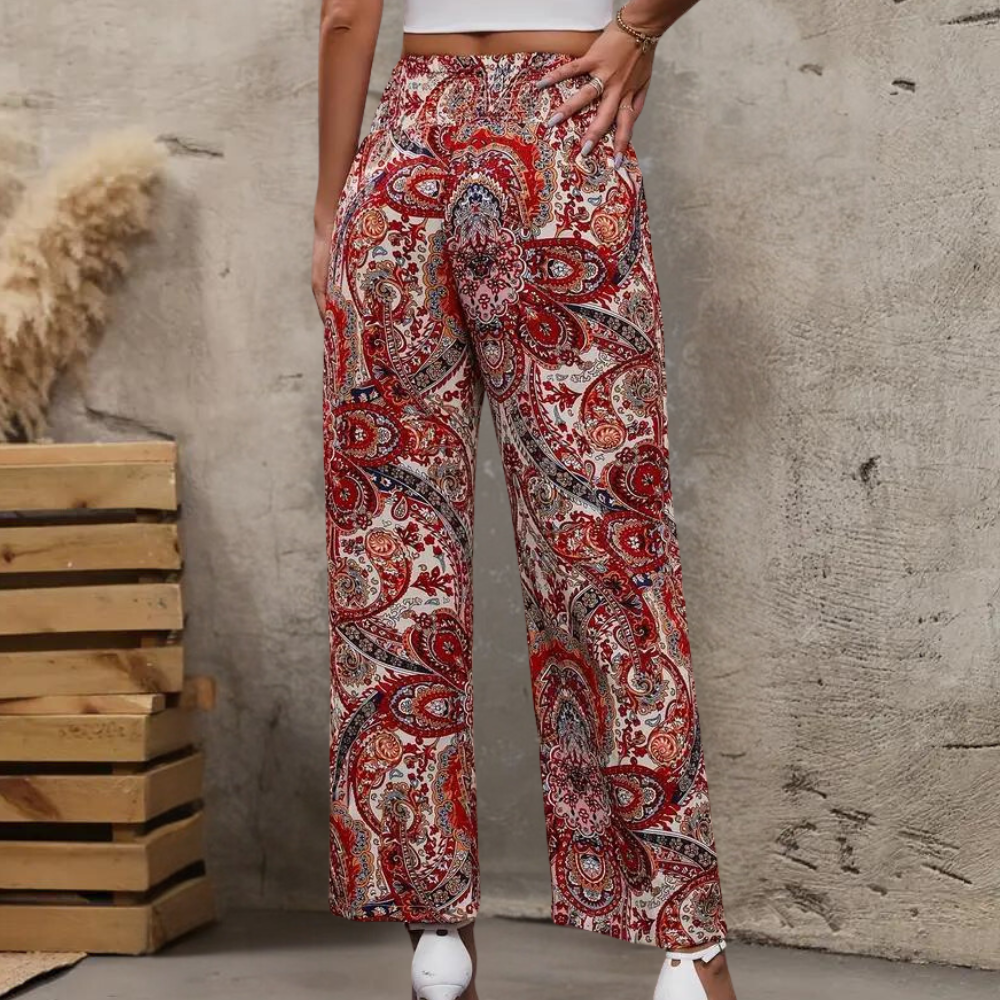 Kleurrijke vintage broek - Aliyah
