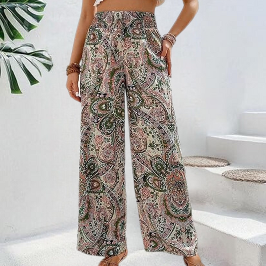 Kleurrijke vintage broek - Aliyah