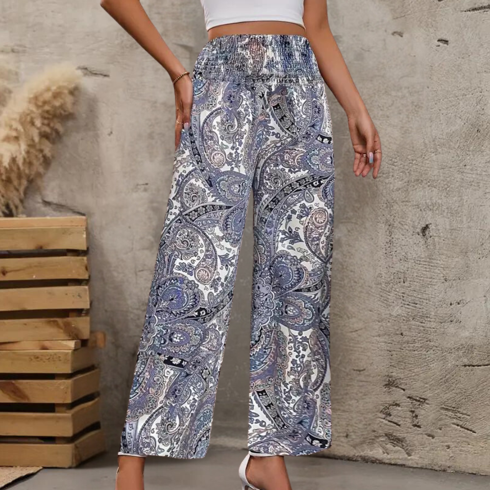Kleurrijke vintage broek - Aliyah