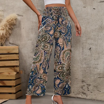 Kleurrijke vintage broek - Aliyah