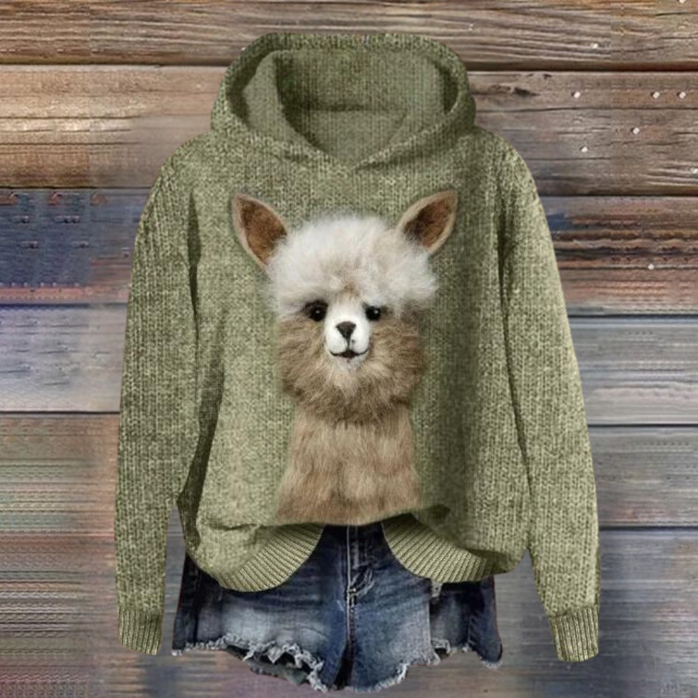 Talia - Modieuze Damestrui met Dierenprint