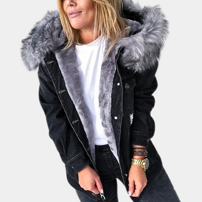 Monika - Casual denim jas voor dames