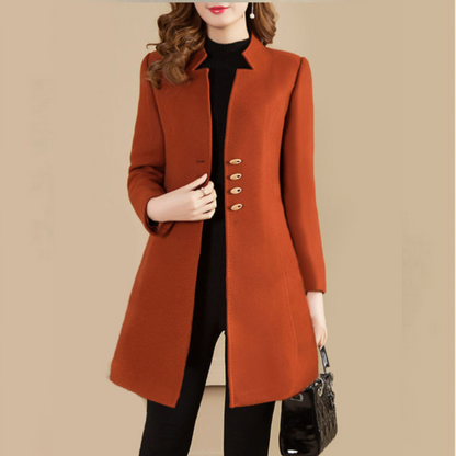 Natalie - Elegante damesjas met één rij knopen