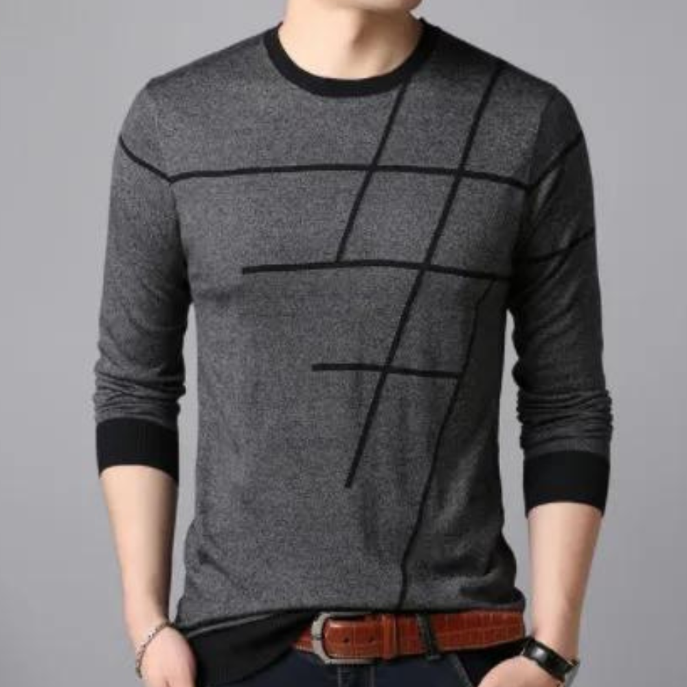 Stas - Stijlvolle gebreide trui voor heren