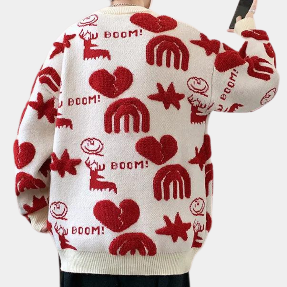 Tobiasz - Elegante Gebreide Sweater voor Heren