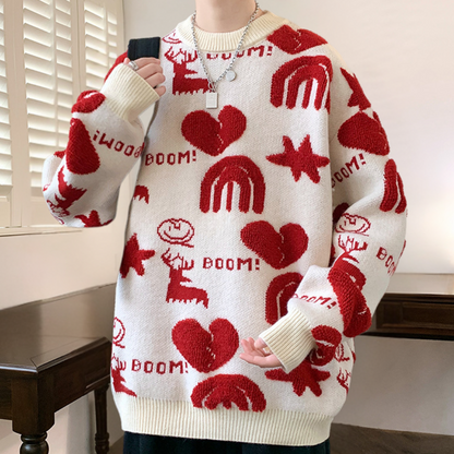 Tobiasz - Elegante Gebreide Sweater voor Heren