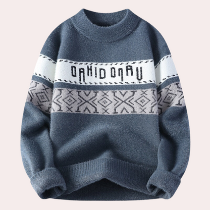Mikolaj - Trendy Gebreide Sweater voor Mannen