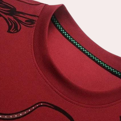 Mihnea - Casual Sweatshirt met Crew Hals voor heren