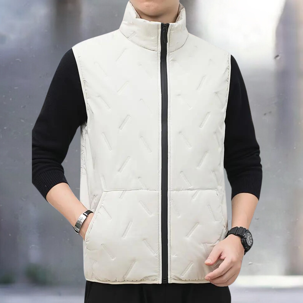 Loukas - Veelzijdig casual vest zonder mouwen voor mannen