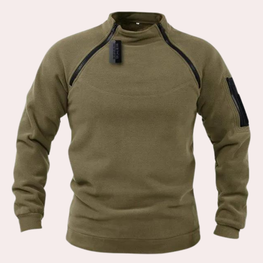 Zinon - Essentiële Warme Sweater voor Mannen in Beweging