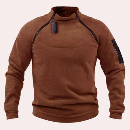 Zinon - Essentiële Warme Sweater voor Mannen in Beweging