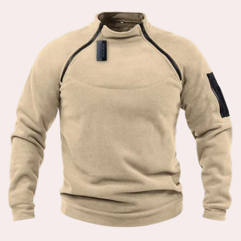 Zinon - Essentiële Warme Sweater voor Mannen in Beweging