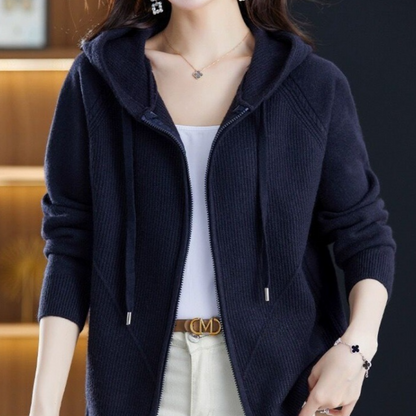 Danika - Elegant vest met capuchon voor dames