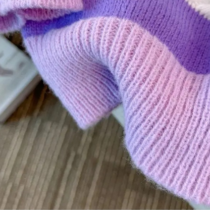 Rudella - Warme Damestrui met druppelschouder