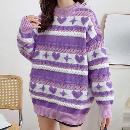 Rudella - Warme Damestrui met druppelschouder